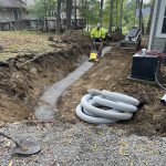 Photo of a professional working on a major landscape design project.